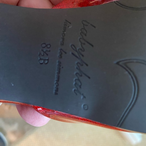 Baby Phat Red High Heeled Pumps - Picture 5 of 6